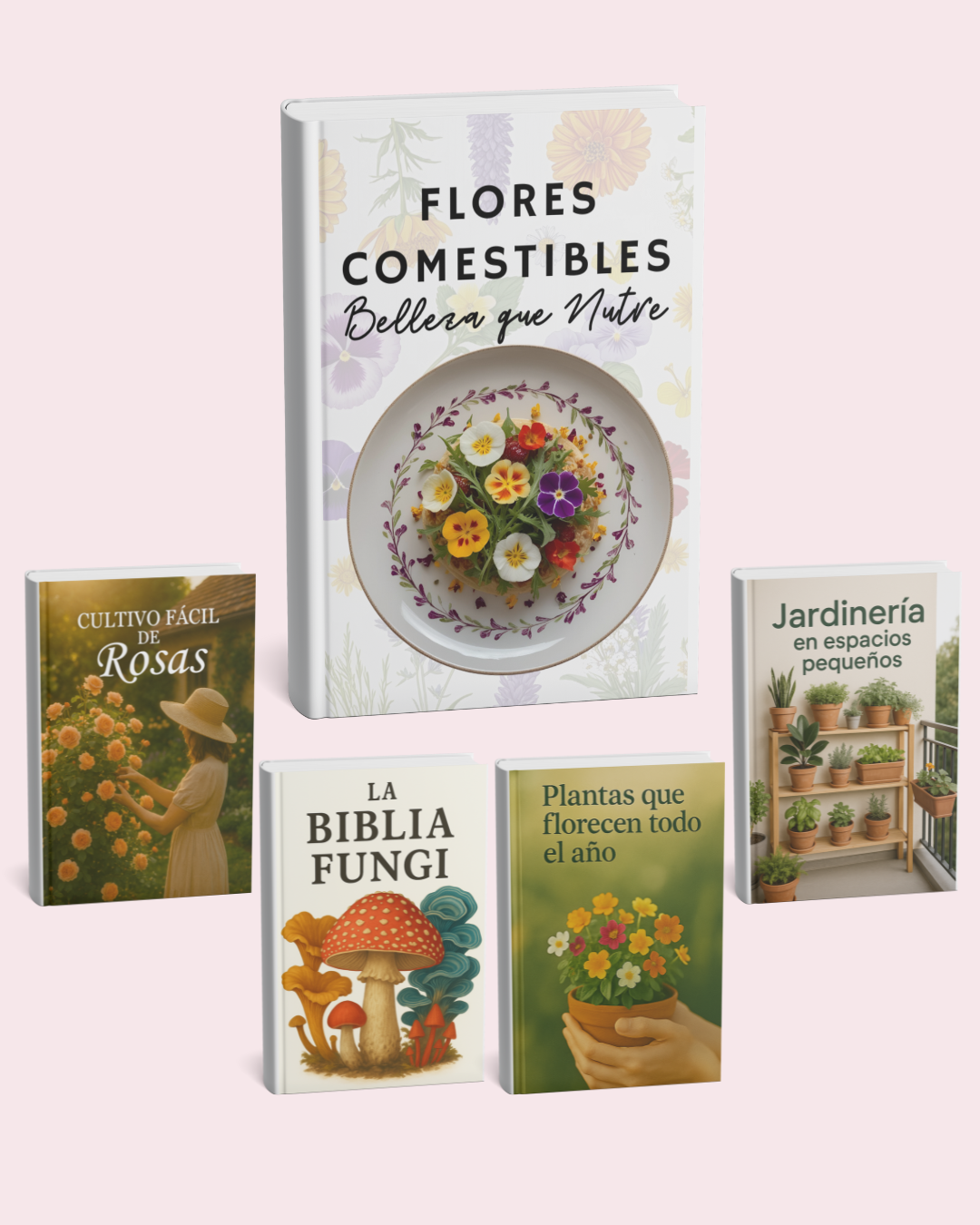 "Flores Comestibles: Belleza que nutre" + 4 BONUS